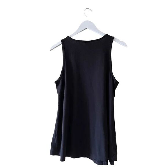 EUC Torrid Embroidered Black Sleeveless Women’s Tank Top - Picture 4 of 4